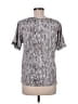 Assorted Brands Animal Print Silver Short Sleeve T-Shirt Size M - photo 2