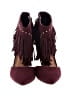 Nine West Burgundy Heels Size 7 - photo 2