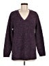 J.Jill Tweed Purple Pullover Sweater Size M - photo 1