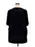 Open Edit Black Short Sleeve Top Size 2X - photo 2