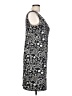 Jacqui-E Print Gray Black Casual Dress Size 12 - photo 4