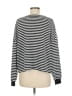 Pink Lily Stripes Black Pullover Sweater Size M - photo 2