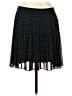 Ann Taylor LOFT 100% Polyester Polka Dots Black Formal Skirt Size 12 (petite) - photo 1