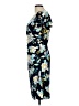 Catherine Malandrino Print Blue Cocktail Dress Size 10 - photo 5