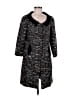 Aysha Tweed Black Coat Size 6 - photo 1