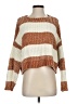 LA Hearts 100% Polyester Stripes Brown Pullover Sweater Size S - photo 1