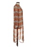 She + Sky Paisley Orange Casual Dress Size M - photo 4