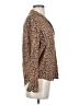 Rails Animal Print Brown Long Sleeve Blouse Size XXS - photo 4
