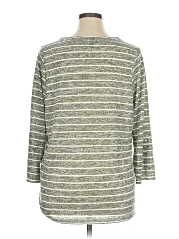 Bobeau 3/4 Sleeve Top (view 2)