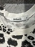 Red Haute Animal Print Silver Pullover Sweater Size S - photo 7