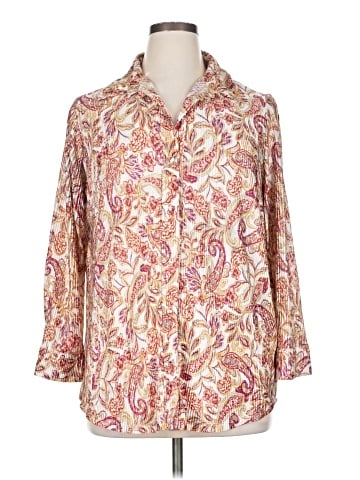 Inner Circle Inc. 3/4 Sleeve Blouse (view 1)