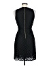 H&M 100% Polyester Chevron-herringbone Black Cocktail Dress Size 6 - photo 2