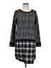 Soft Joie Plaid Gray Pullover Sweater Size M - photo 1