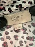 Ann Taylor LOFT Outlet Animal Print Silver Long Sleeve Button-Down Shirt Size XL - photo 7