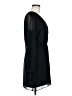 Express Solid Black Casual Dress Size M - photo 4
