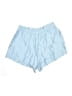 Athleta 100% Cupro Solid Blue Shorts Size M - photo 2