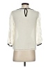 Jessica Simpson 100% Polyester Ivory 3/4 Sleeve Blouse Size XS - photo 2