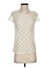 Maison Jules Ivory Short Sleeve Top Size XS - photo 1