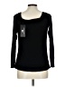 Sarin Mathews Black Long Sleeve Top Size L - photo 2