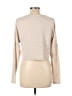 Maison Garrison Metallic Tan Pullover Sweater Size L - photo 2