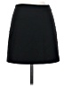 H&M Solid Black Casual Skirt Size 4 - photo 1