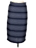 Noir Stripes Blue Formal Skirt Size M - photo 1