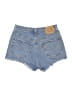 Levi's Blue Denim Shorts Size 26 waist - photo 2