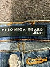 Veronica Beard Jeans Chevron-herringbone Blue Jeans Size 0 - photo 7