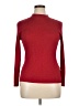 J. McLaughlin Red Turtleneck Sweater Size XL - photo 1