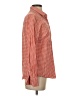 J.Crew 100% Cotton Checkered-gingham Orange Long Sleeve Button-Down Shirt Size 4 - photo 4
