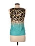 Shein 100% Polyester Teal Sleeveless Blouse Size S - photo 2