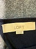 Ann Taylor LOFT 100% Cotton Floral Black Pullover Sweater Size XS - photo 7