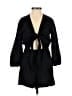 LOFT Beach Solid Black Romper Size XXS - photo 1