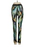 Pheel Print Green Leggings Size 23 waist - photo 2