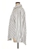 HOTOUCH Stripes Ivory Long Sleeve Blouse Size XL - photo 5