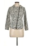 Bobeau Chevron-herringbone Silver Jacket Size M (petite) - photo 1