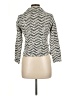 Bobeau Chevron-herringbone Silver Jacket Size M (petite) - photo 2