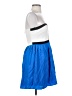 Parker Color Block Blue Cocktail Dress Size S - photo 4