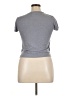 Walking on Sunshine Tweed Gray Short Sleeve Turtleneck Size XL - photo 2