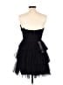BCBGMAXAZRIA 100% Polyester Black Cocktail Dress Size 10 - photo 2