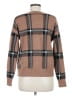 Max Studio Plaid Brown Pullover Sweater Size M - photo 2