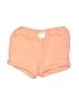 Carter's 100% Cotton Solid Orange Shorts 0-3 MO / 3 MO - photo 1