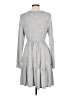 Assorted Brands Tweed Gray Casual Dress Size L (estimated) - photo 2