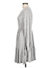 Assorted Brands Tweed Gray Casual Dress Size L (estimated) - photo 5