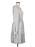 Assorted Brands Tweed Gray Casual Dress Size L (estimated) - photo 4