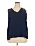 Fun2Fun 100% Polyester Blue Sleeveless Blouse Size 2X - photo 1