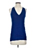 7 For All Mankind Blue Sleeveless Top Size 5 - photo 1