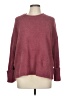 Unbranded 100% Polyester Solid Burgundy Pullover Sweater Size M - photo 1