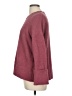 Unbranded 100% Polyester Solid Burgundy Pullover Sweater Size M - photo 5