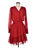 MICHAEL Michael Kors Polka Dots Red Casual Dress Size M - photo 1